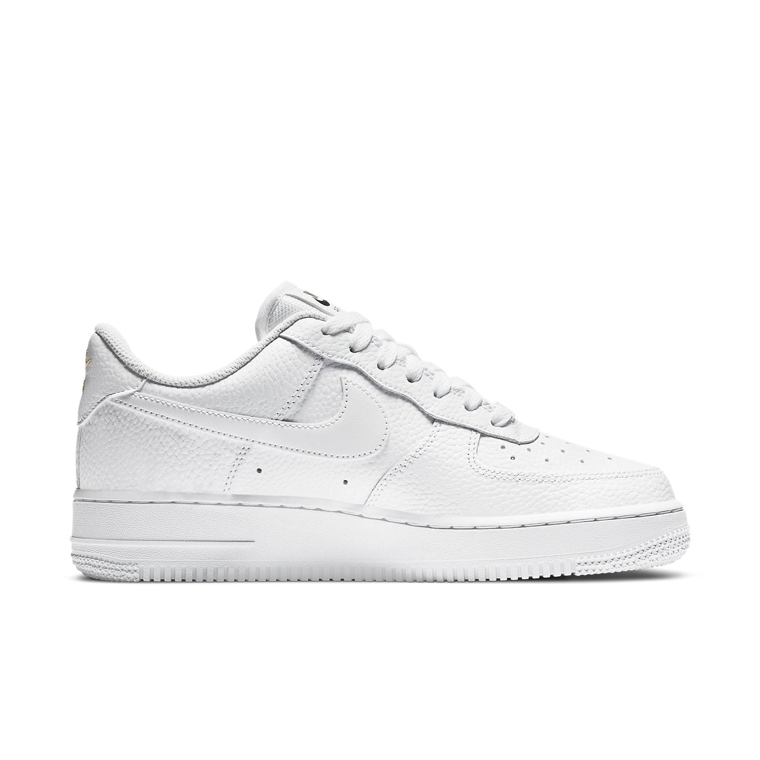 (WMNS) Nike Air Force 1 '07 Essential 'White Metallic Gold' CT1989-100 - 2