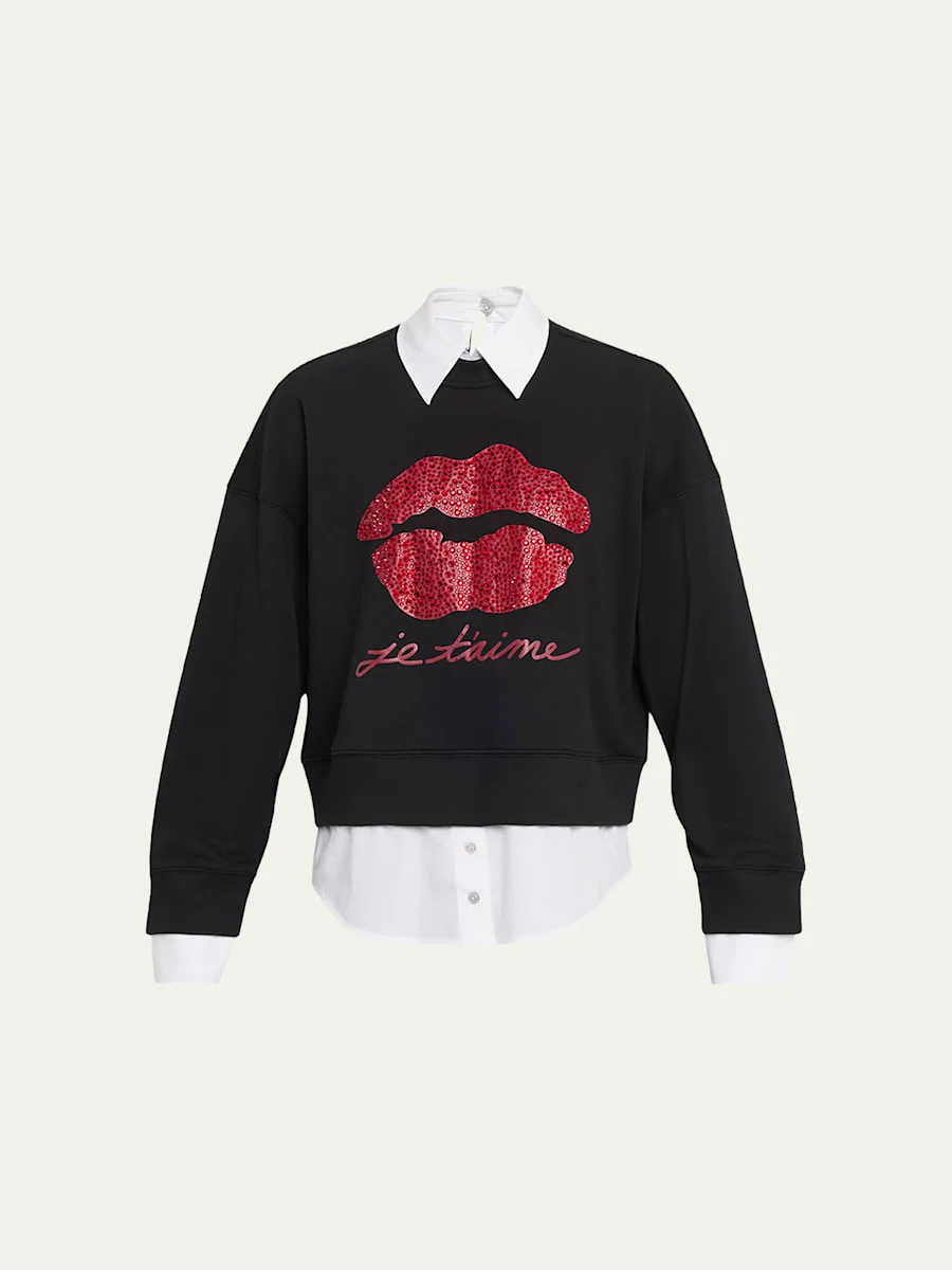 Je'Taime Justina Combo Pullover - 1