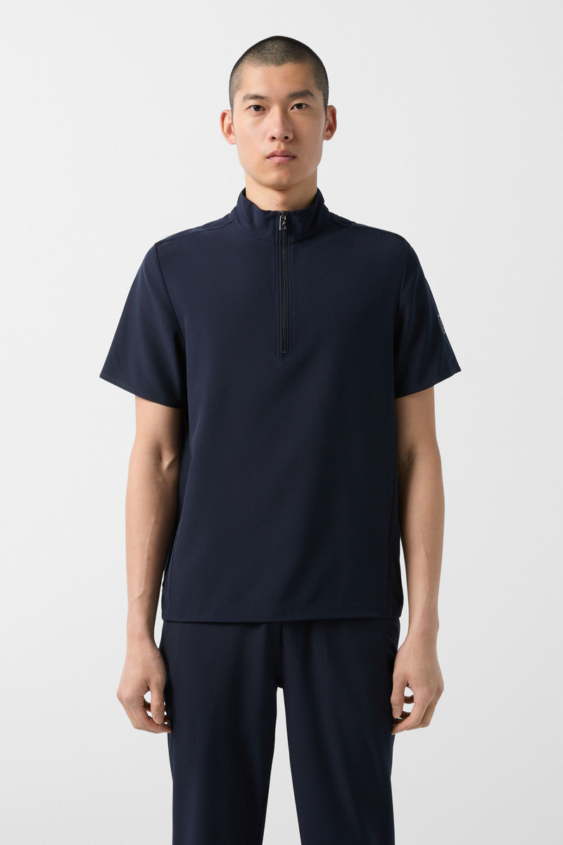 Vajk functional shirt in Navy blue 2