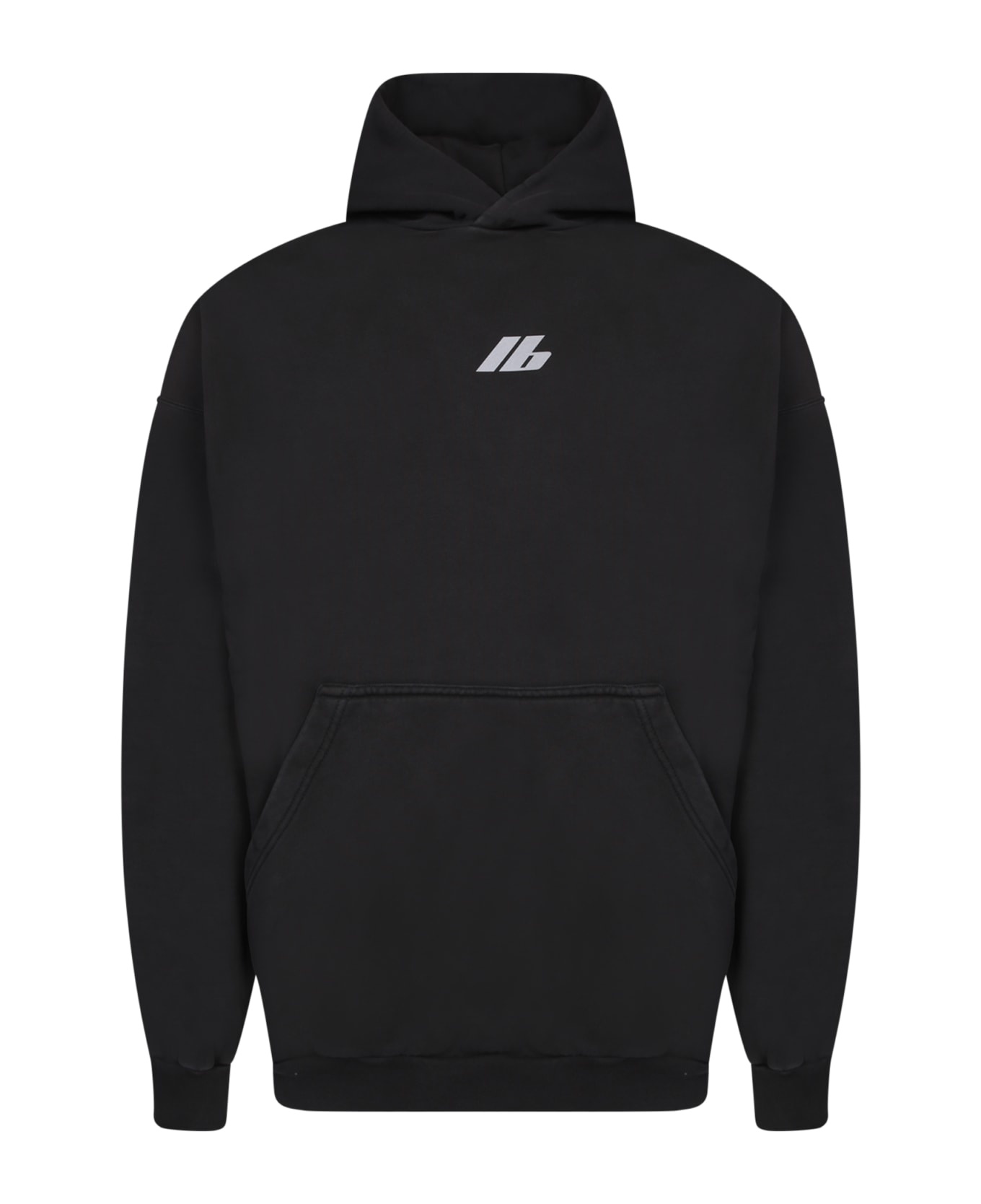 BALENCIAGA Black Cotton Oversize Sweatshirt | italist