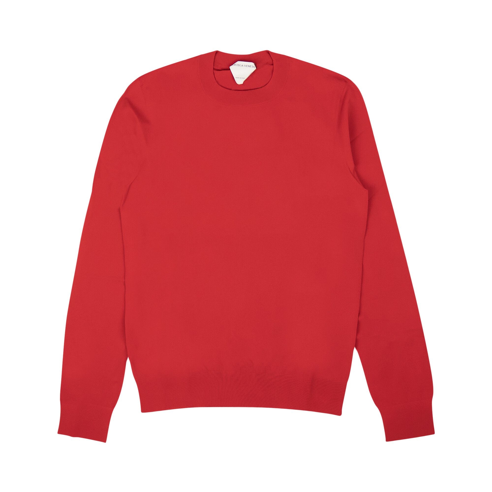 Bottega Veneta Techno Skin Pullover Sweater 'Red' - 1