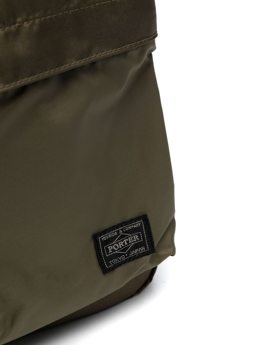 logo-patch shoulder bag - 4