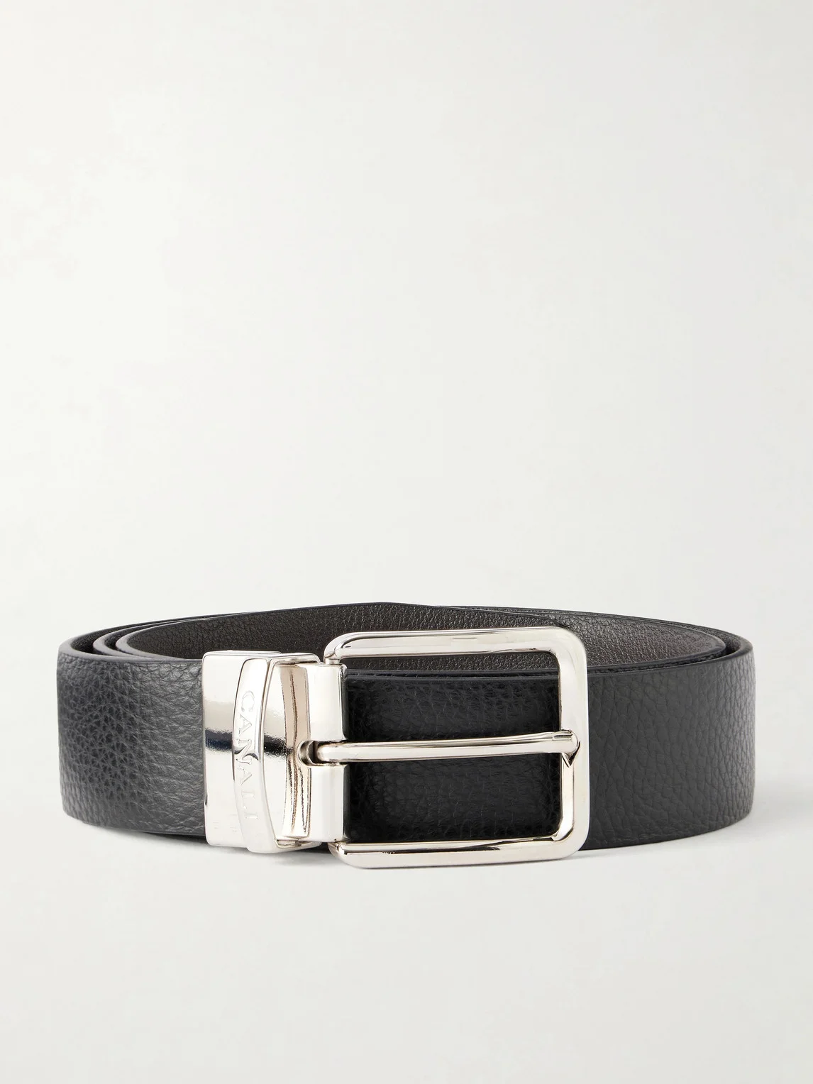 3.5cm Reversible Leather Belt - 1
