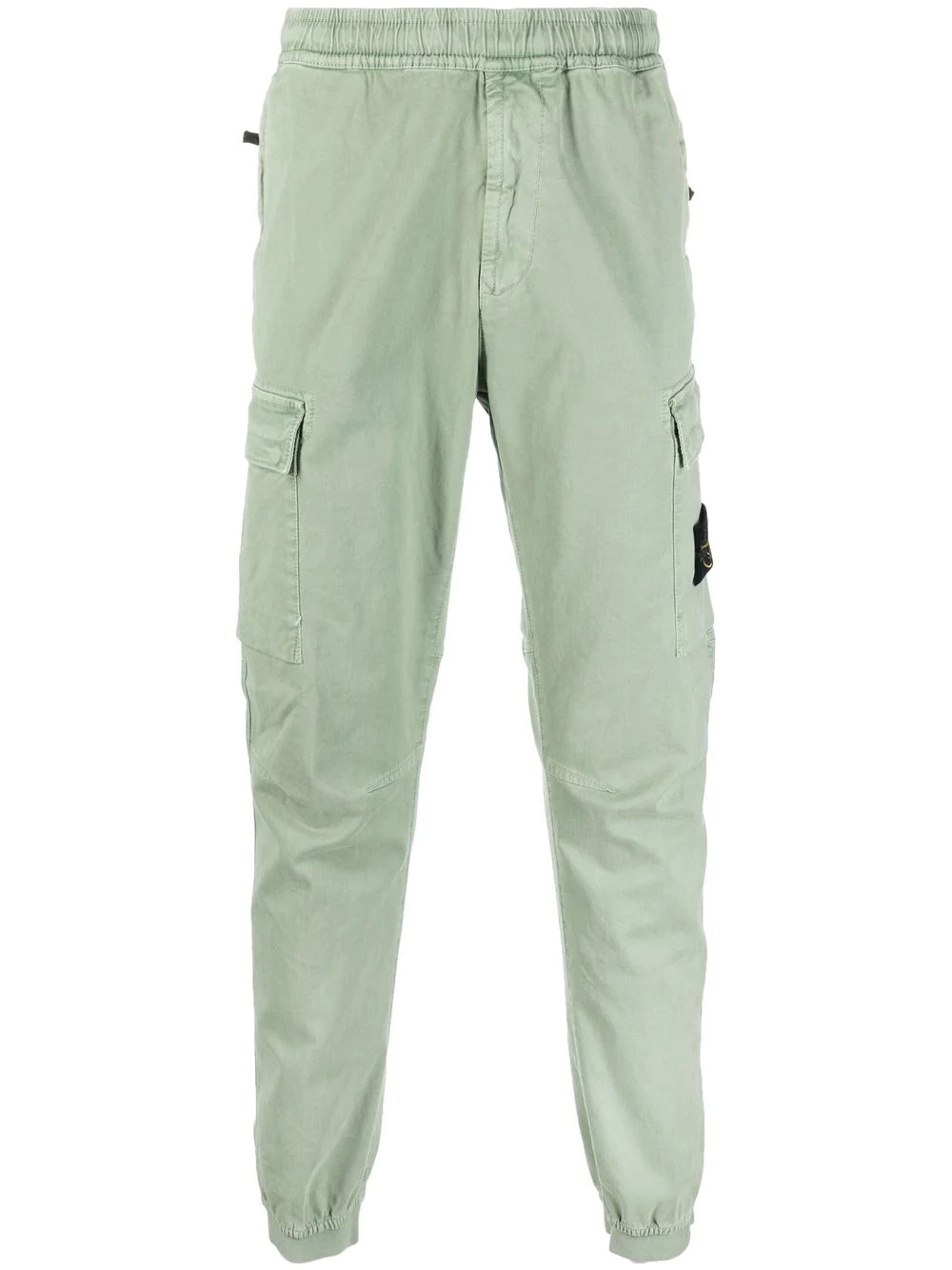 Compass-patch cargo trousers - 1