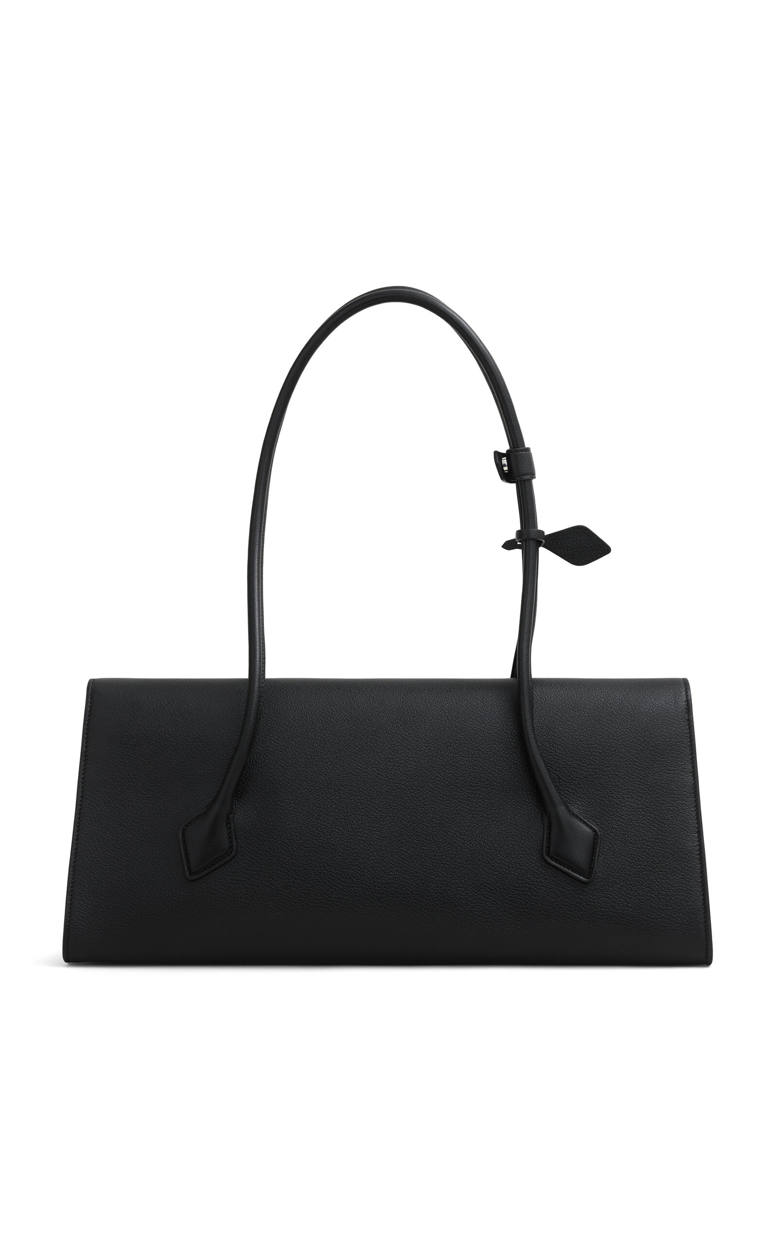 Le Teckel Leather Flap Bag black - 2