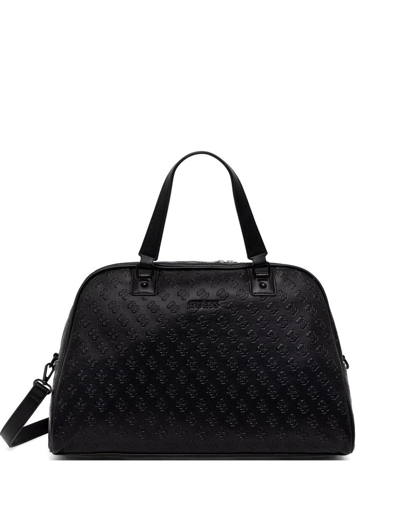 logo-embossed holdall bag 1