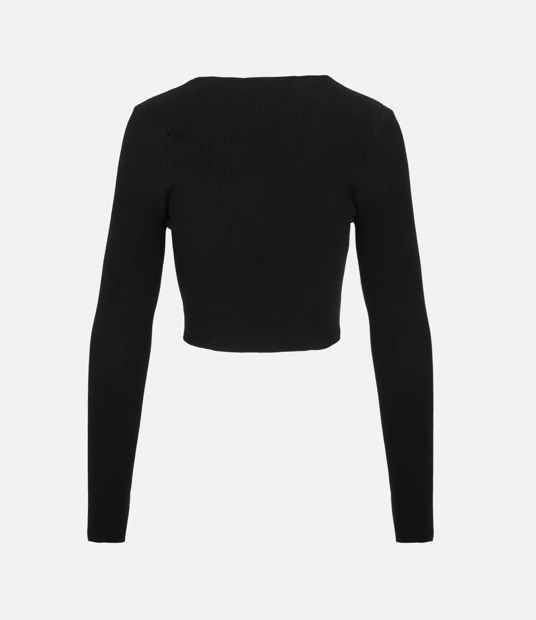 Tシャツ・カットソー VIVIENNE WESTWOOD BEA CROPPED V-NECK TOP Vivienne Westwood BEA CROPPED V-NECK | REVERSIBLE