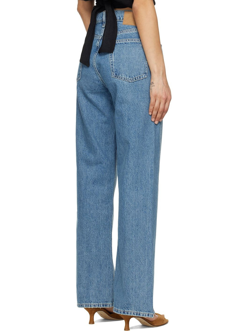 Blue Loose Shea High-Rise Jeans 3