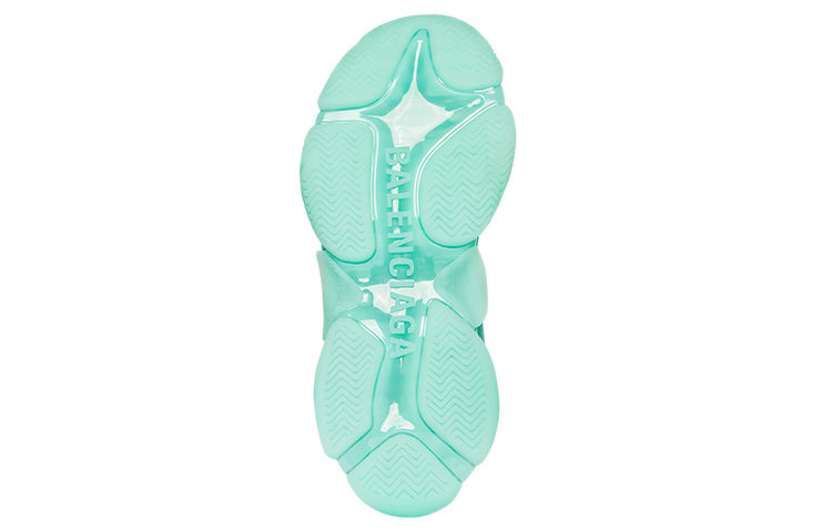 (WMNS) Balenciaga Triple S Sneaker 'Clear Sole - Mint' 544351W2GA14500 - 6