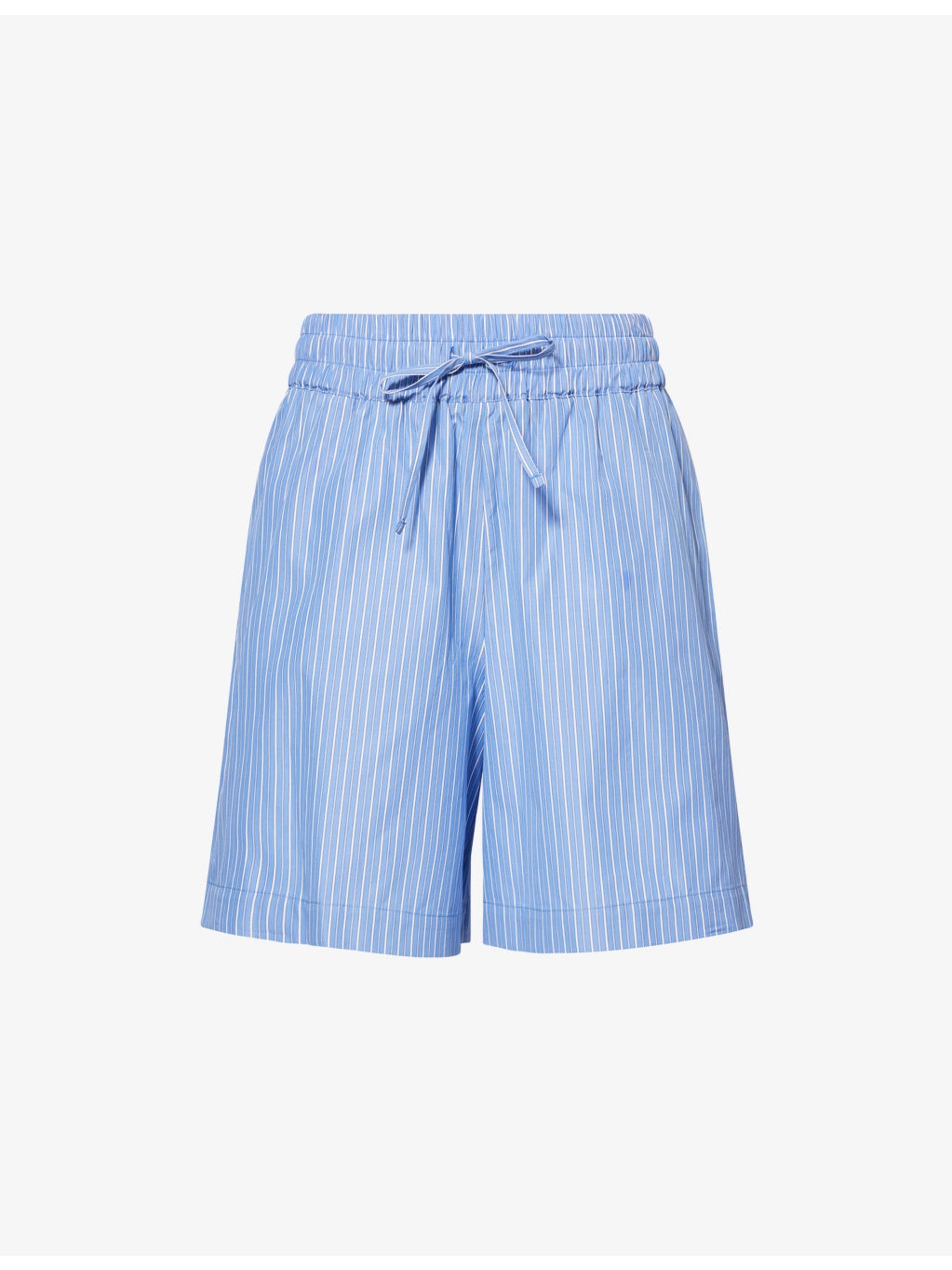 Corinto Striped Cotton-Poplin Shorts - 1