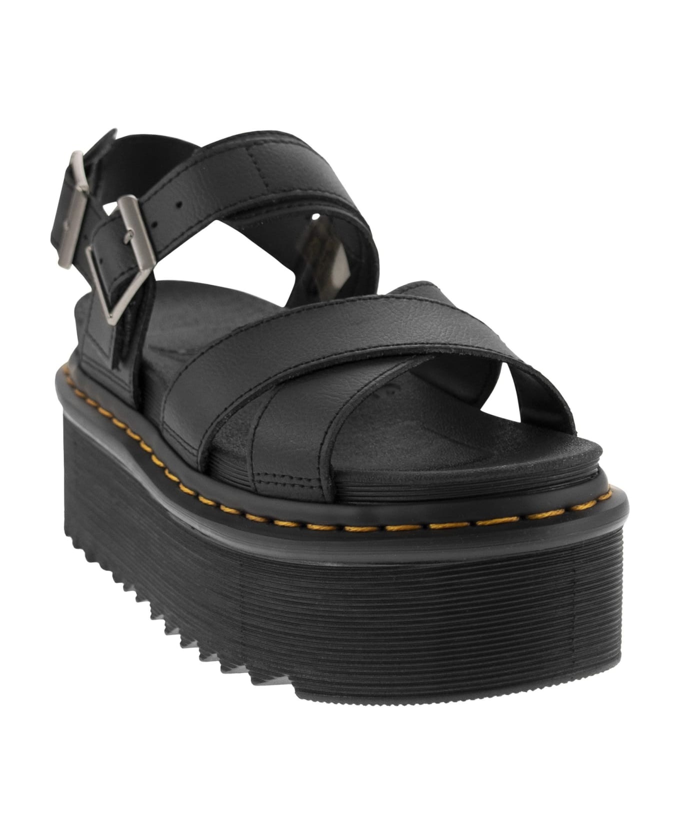 Voss Ii Leather Strap Platform Sandals - 2