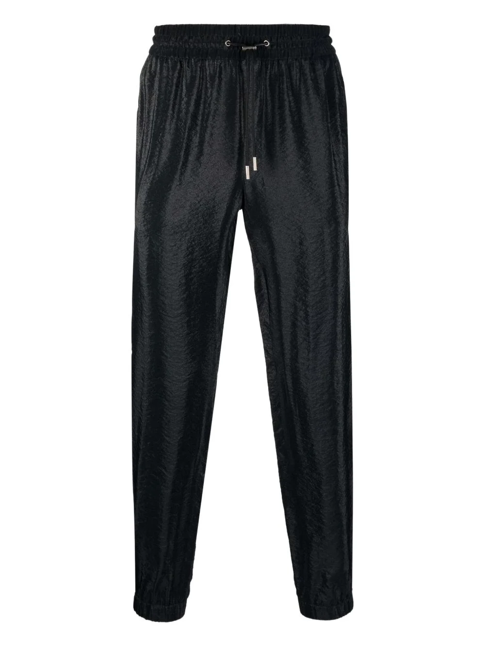 side-stripe tapered trousers - 1