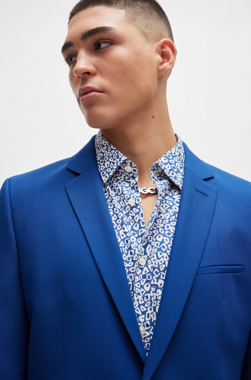 EXTRA-SLIM-FIT JACKET IN PERFORMANCE-STRETCH CLOTH 5