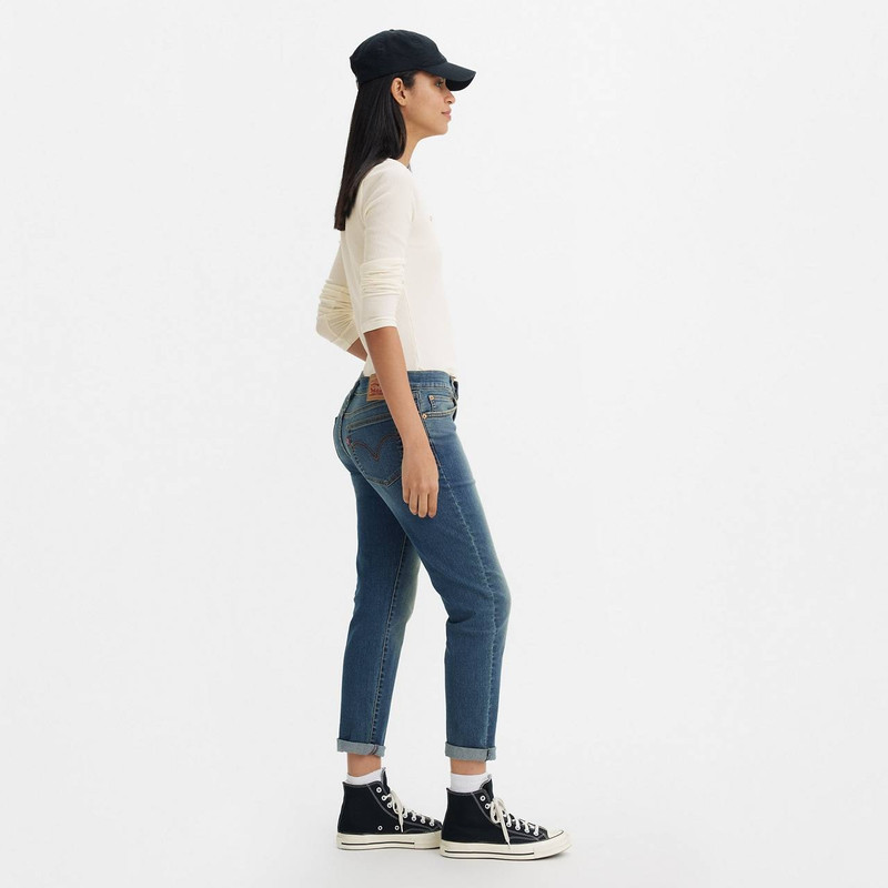 MID RISE BOYFRIEND WOMEN'S JEANS 4