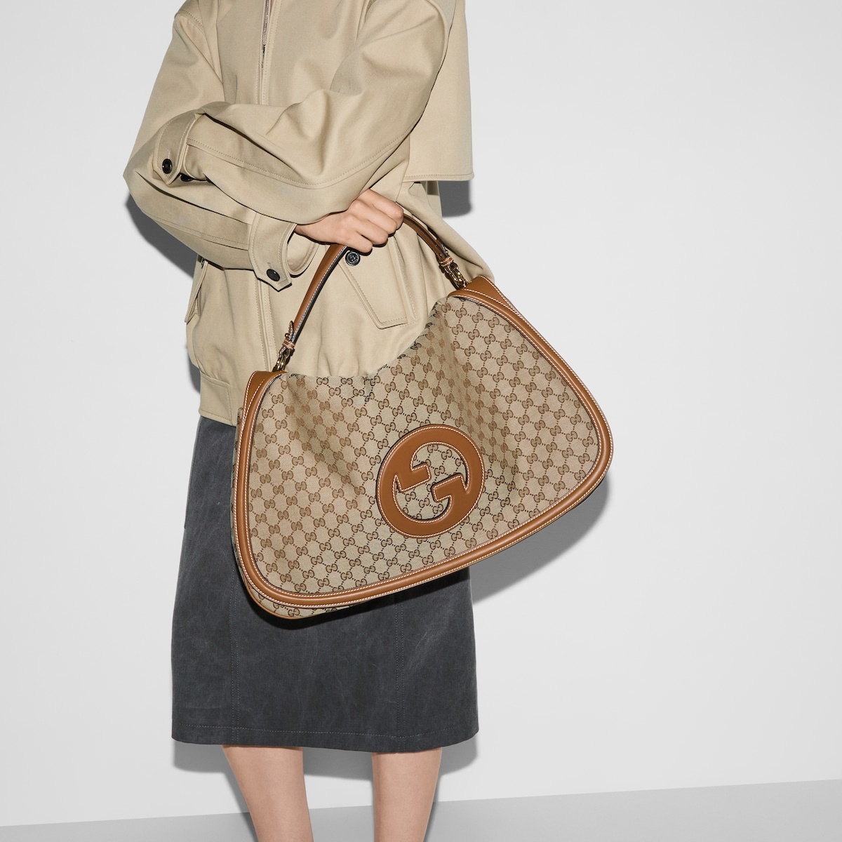 Gucci Blondie large top handle bag - 3