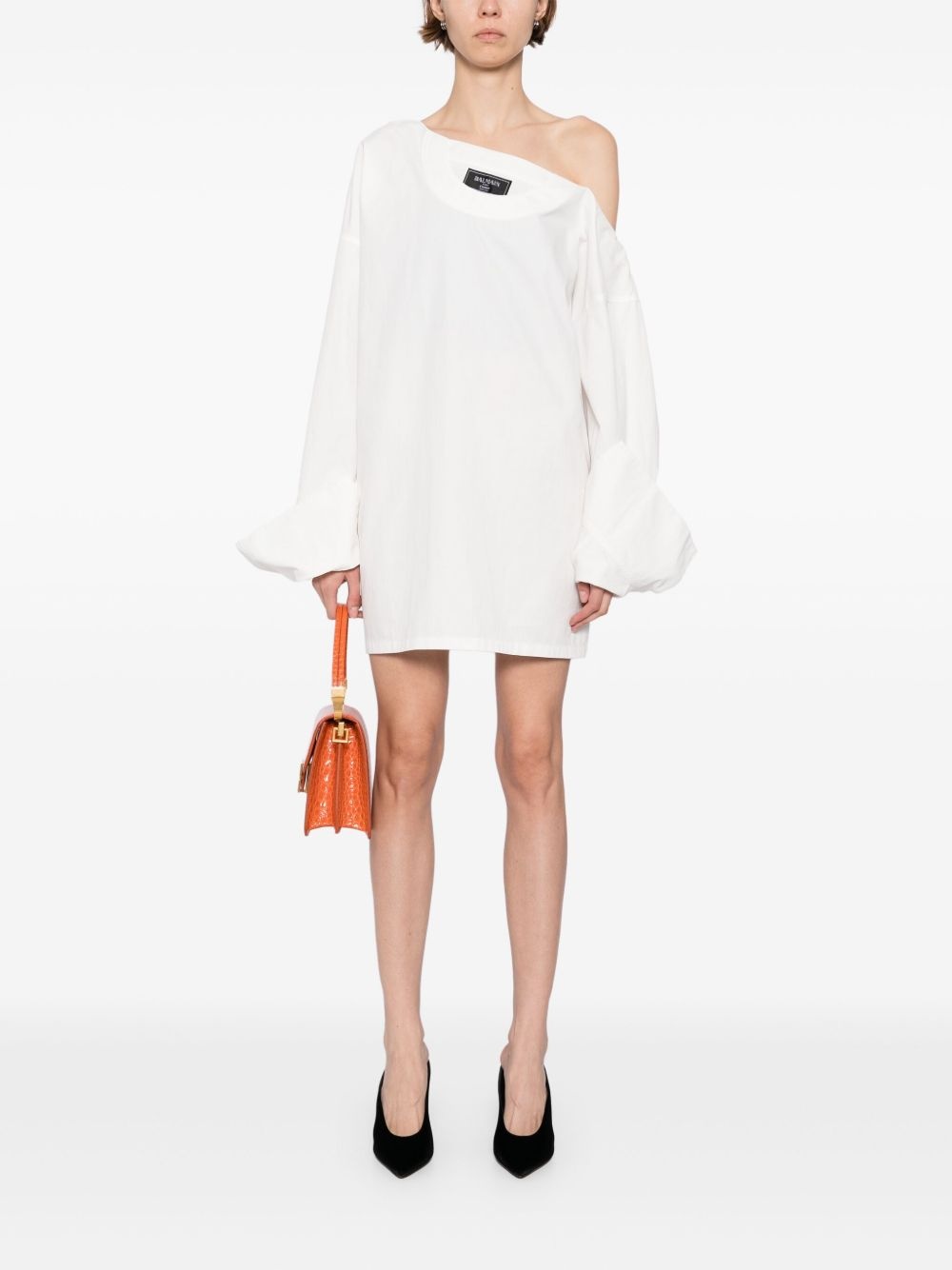 open-neck dress - 2