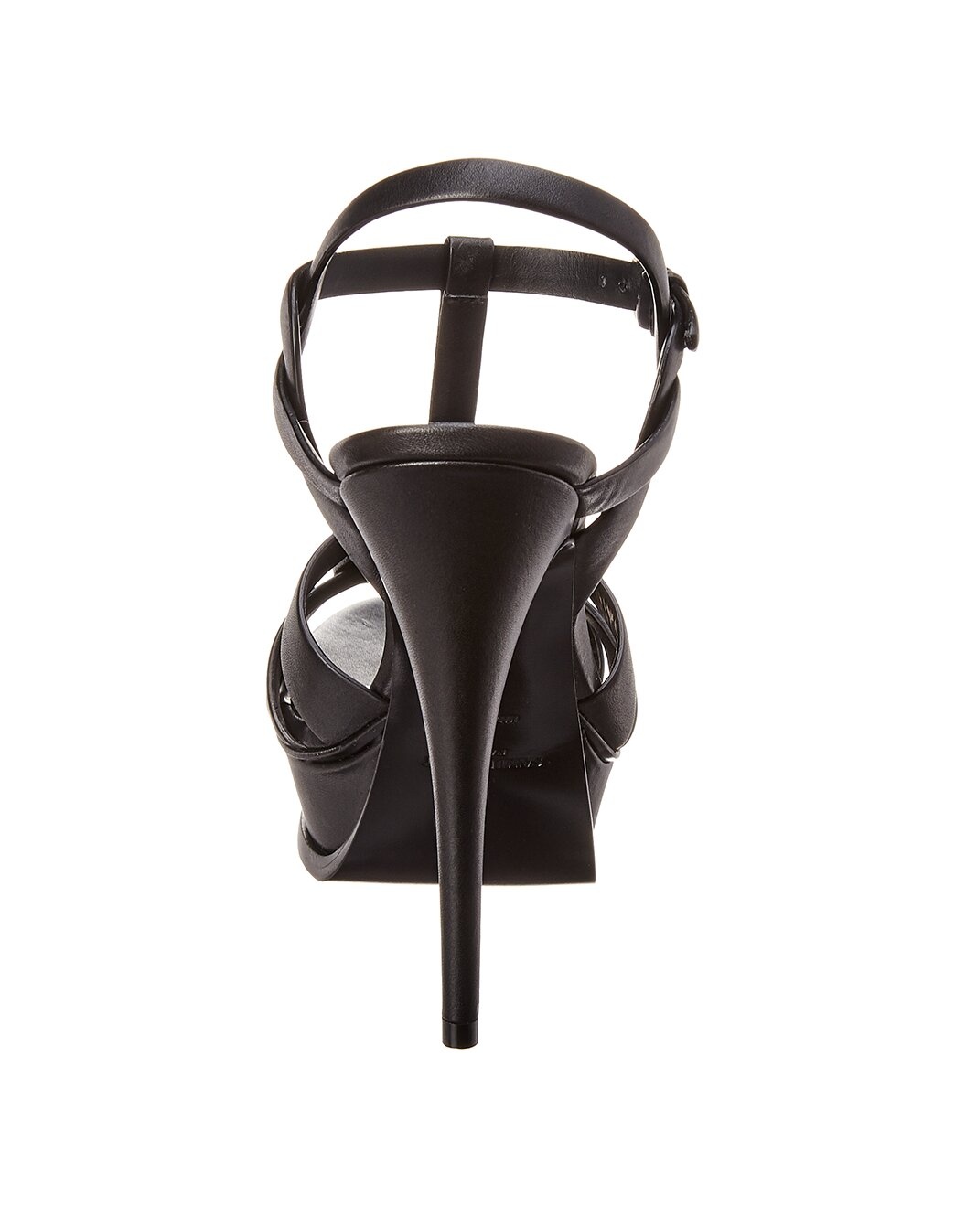 Saint Laurent Tribute 105 Leather Platform Sandal - 3