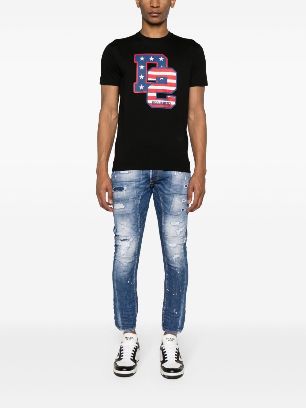 Tidy Biker mid-rise skinny jeans - 2