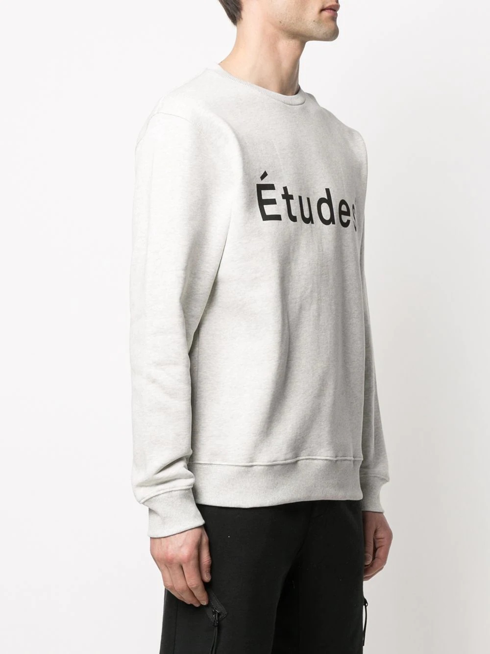 Story logo-print organic cotton sweatshirt - 3