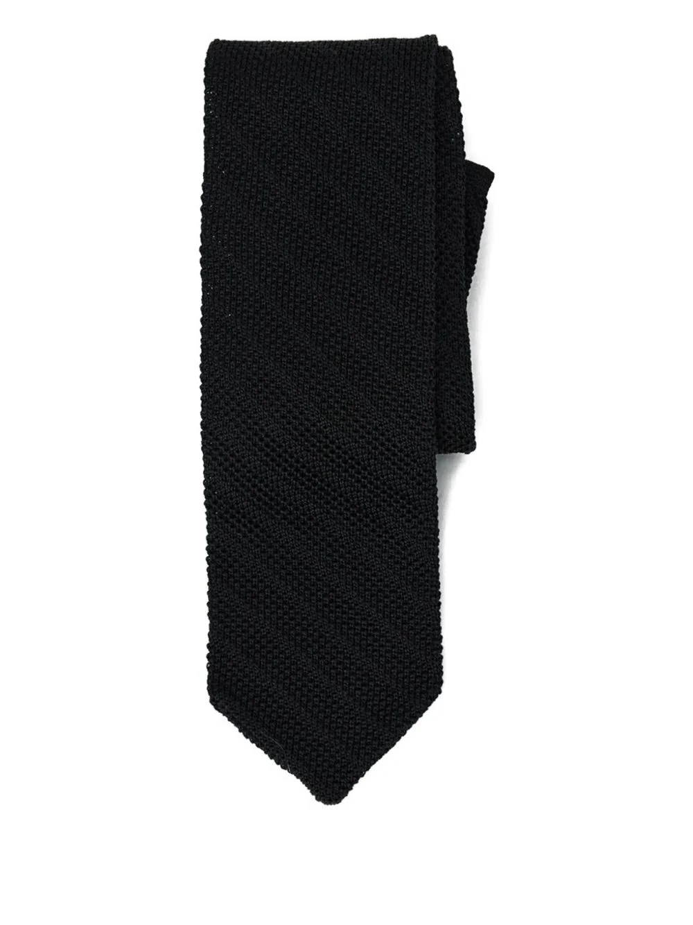 knitted silk tie - 1