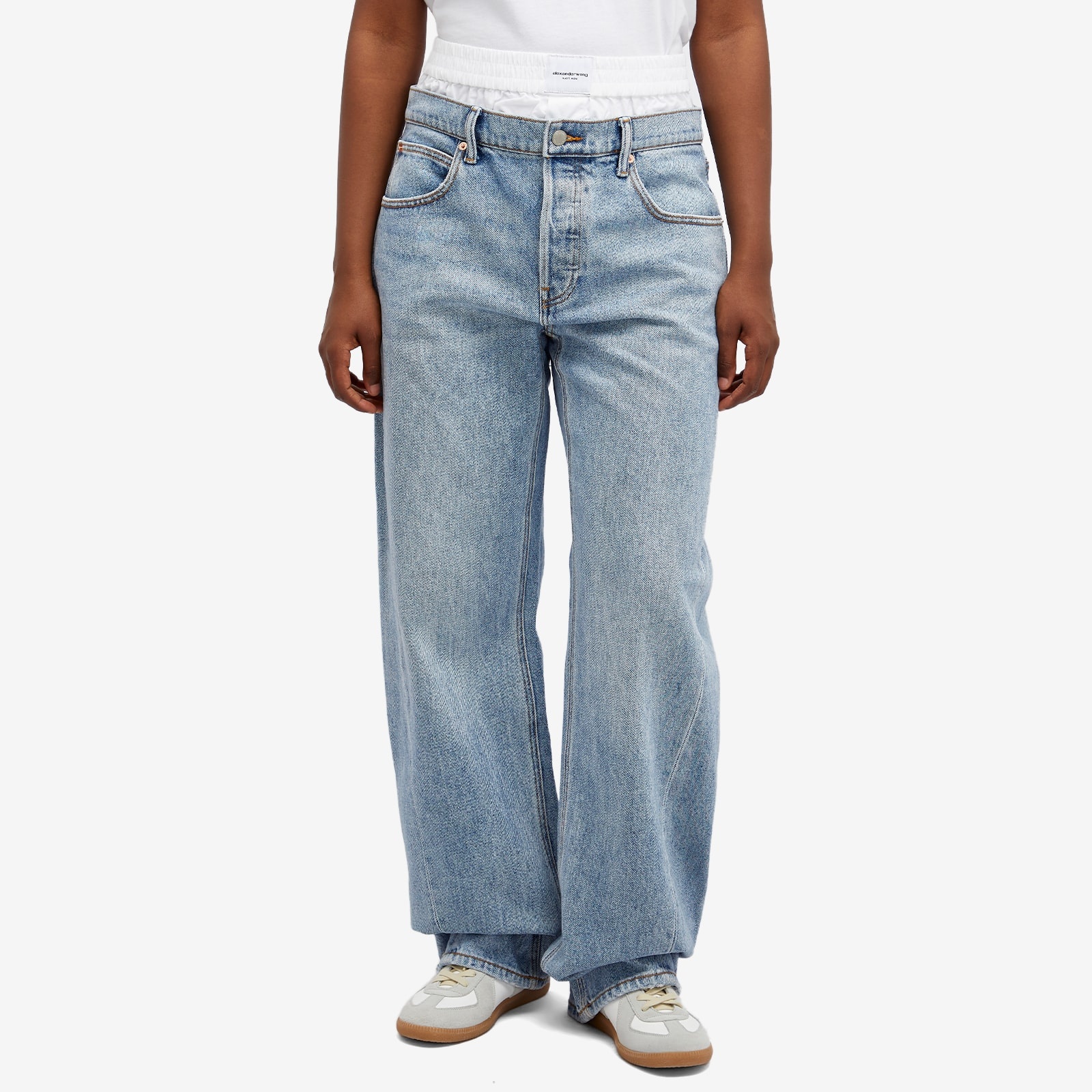 Alexander Wang Balloon Jeans with Boxers - 2