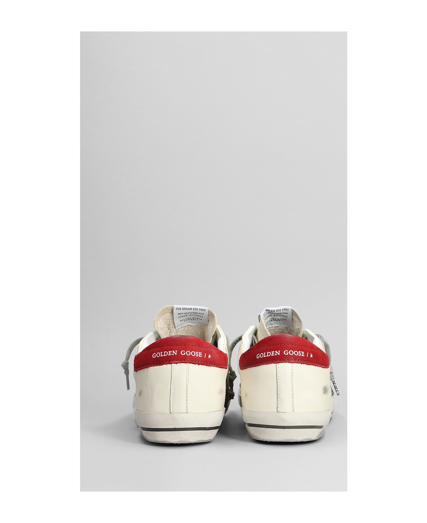 White Leather Snekaer - 4