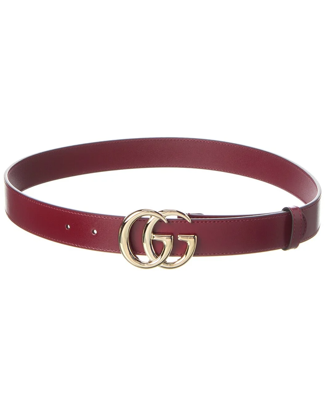 Gucci GG Marmont Thin Leather Belt - 1