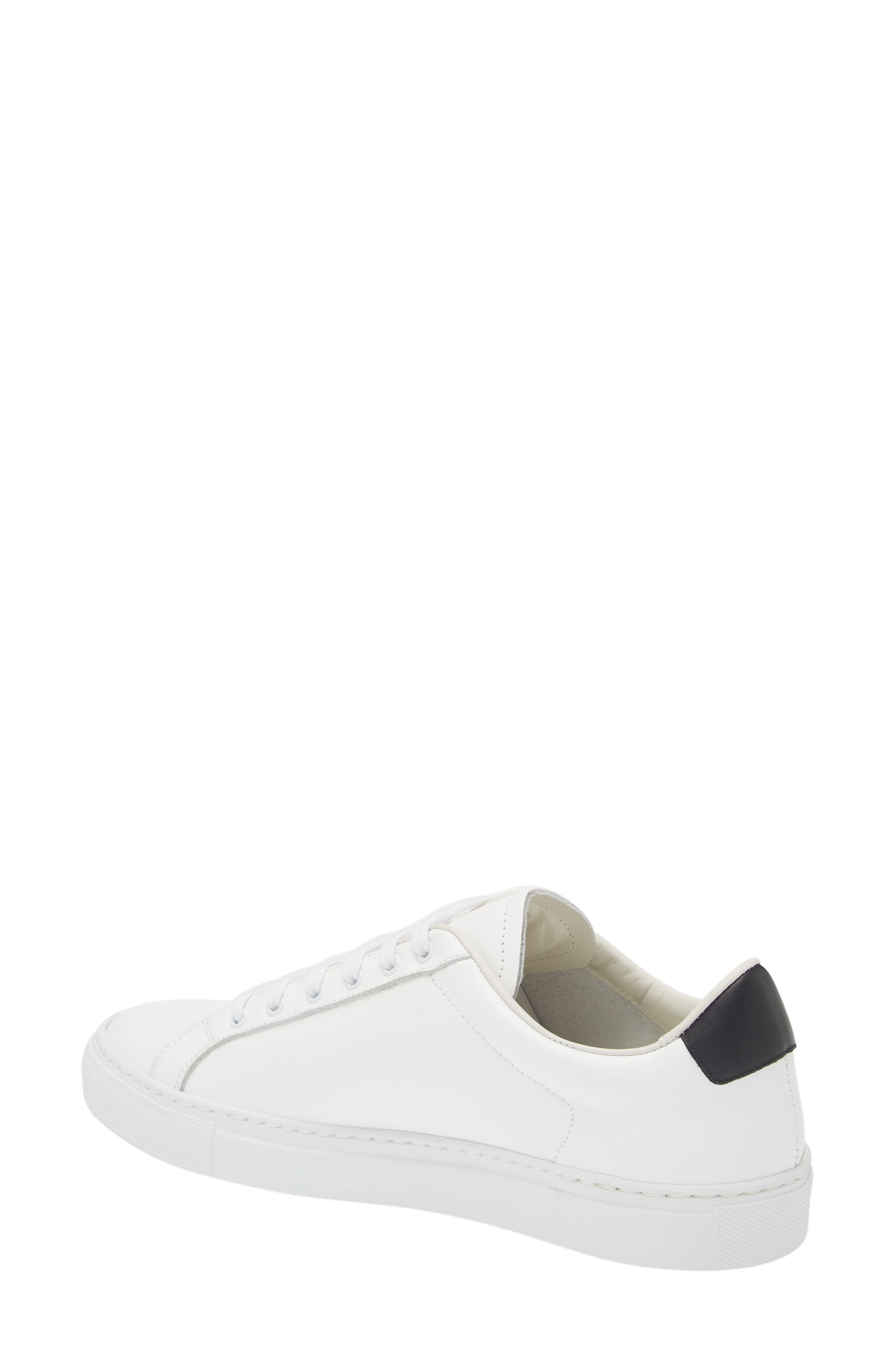Common Projects Retro Low Top Sneaker in White/Black at Nordstrom - 2