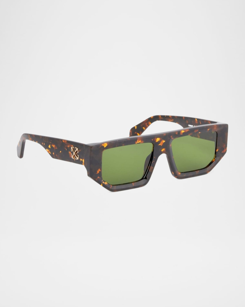 Off-White Men's Vancouver Acetate Rectangle Sunglasses outlook