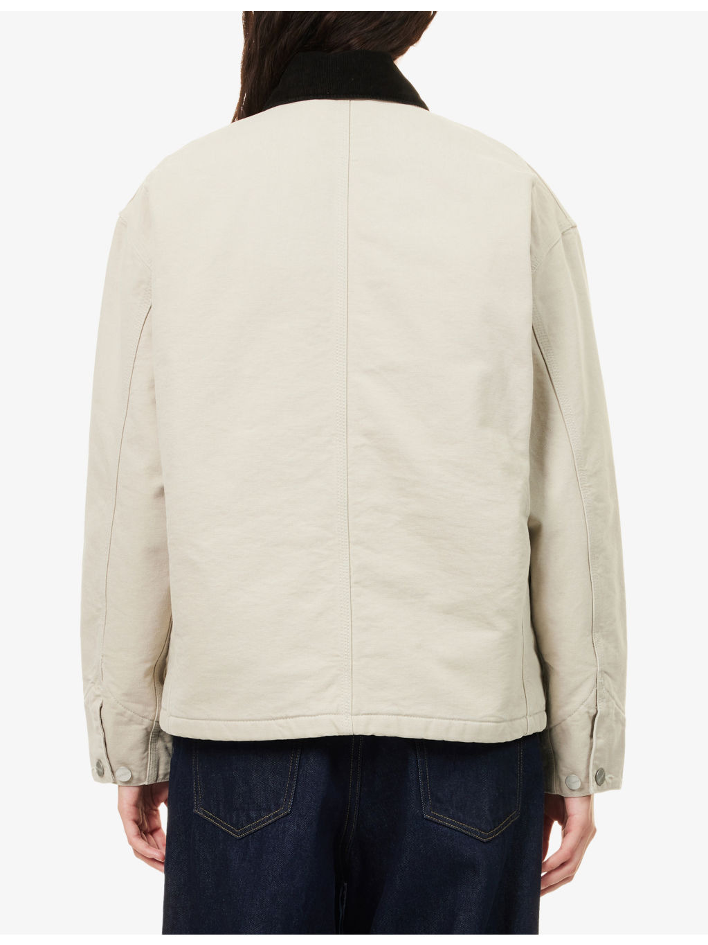 OG Michigan Corduroy-Collar Cotton Jacket - 4