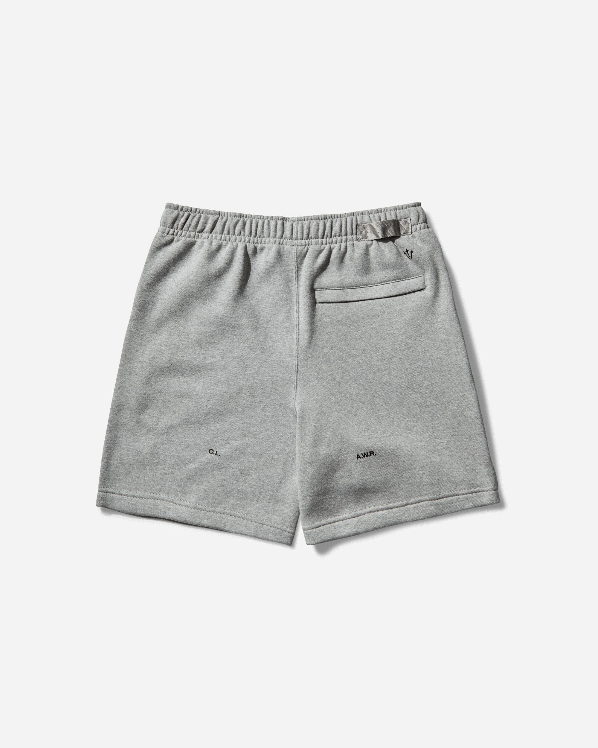 Men's NOCTA Fleece Shorts Dark Grey Heather - 2