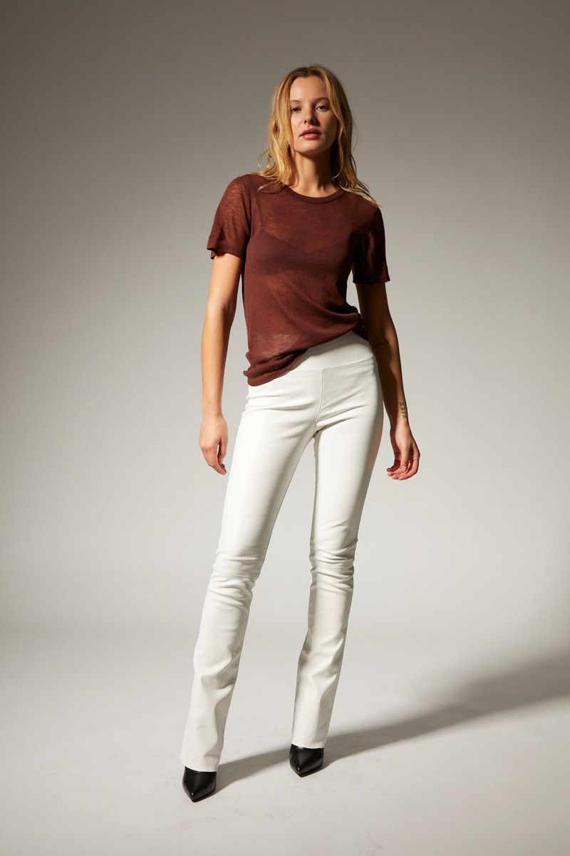 SPRWMN AMERICANO TISSUE CASHMERE CLASSIC TEE outlook