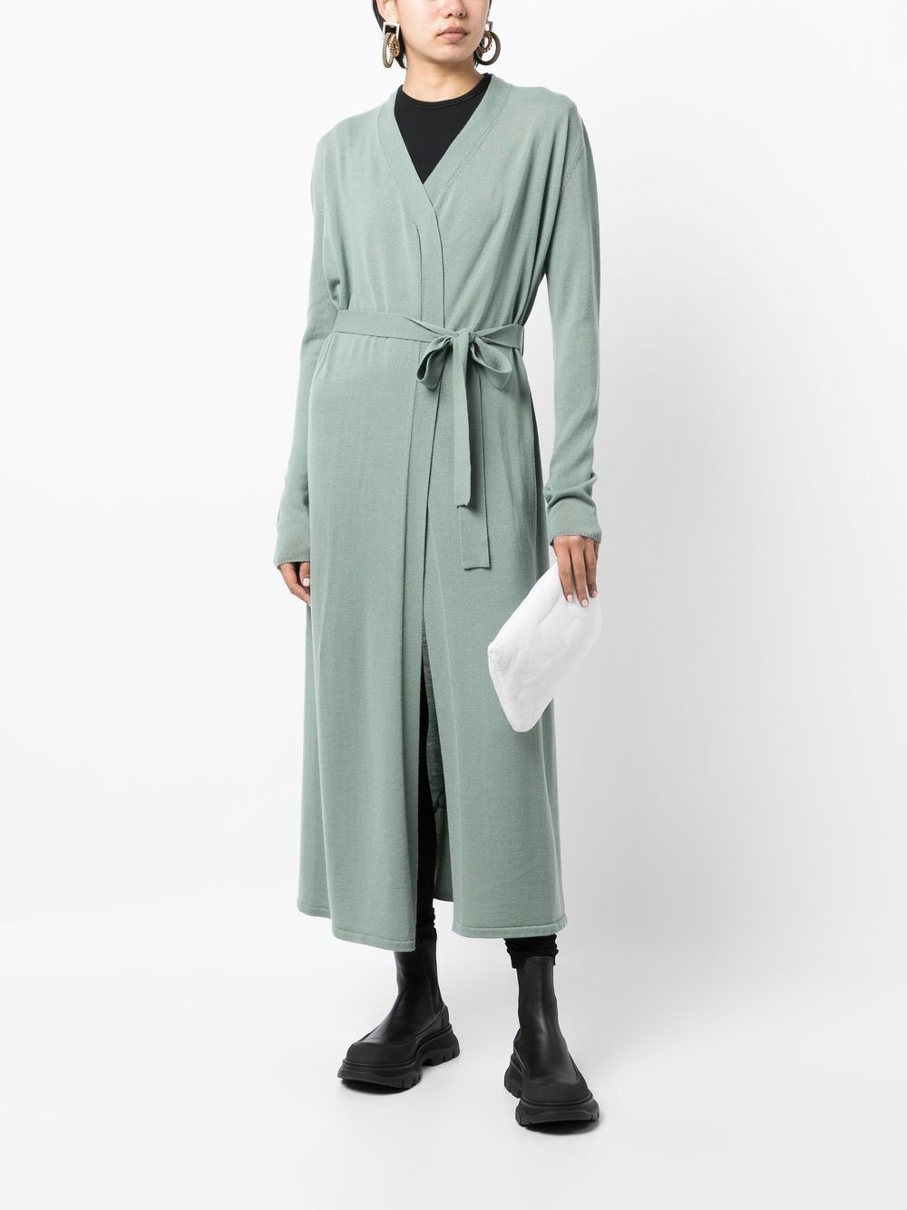 Bathrobe wool cardi-coat - 2