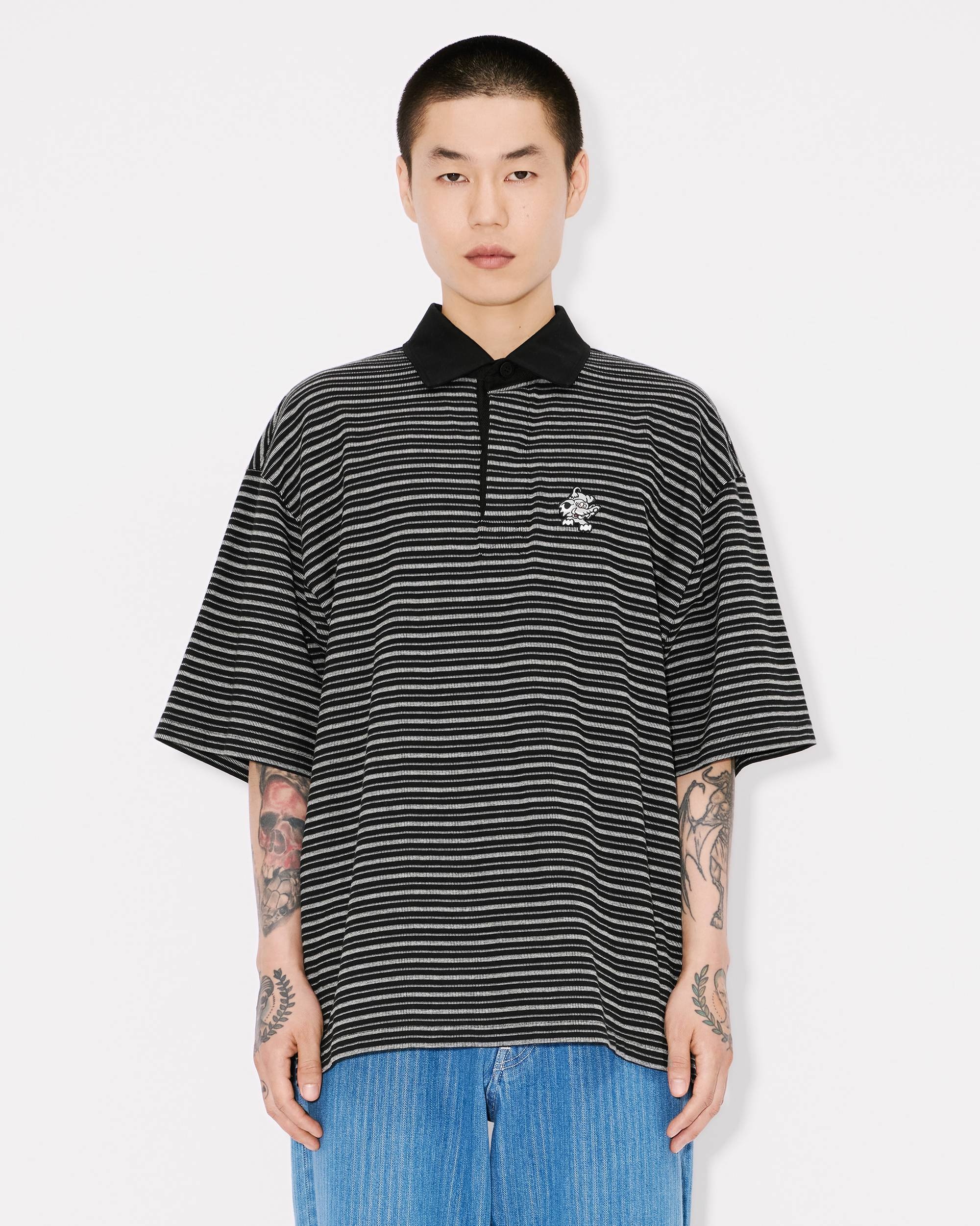 'KENZO by Verdy' embroidered polo in cotton - 3