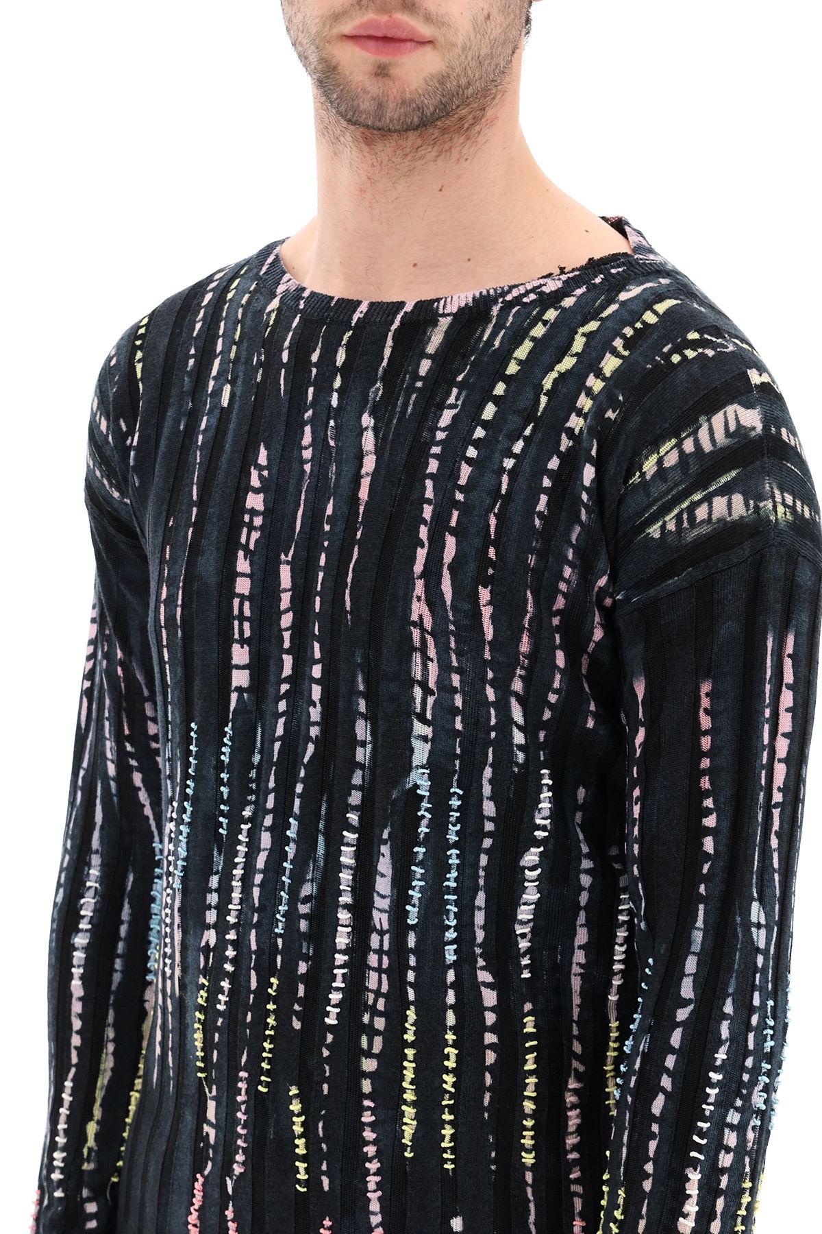 EMBROIDERED RIBBED SWEATER - 5