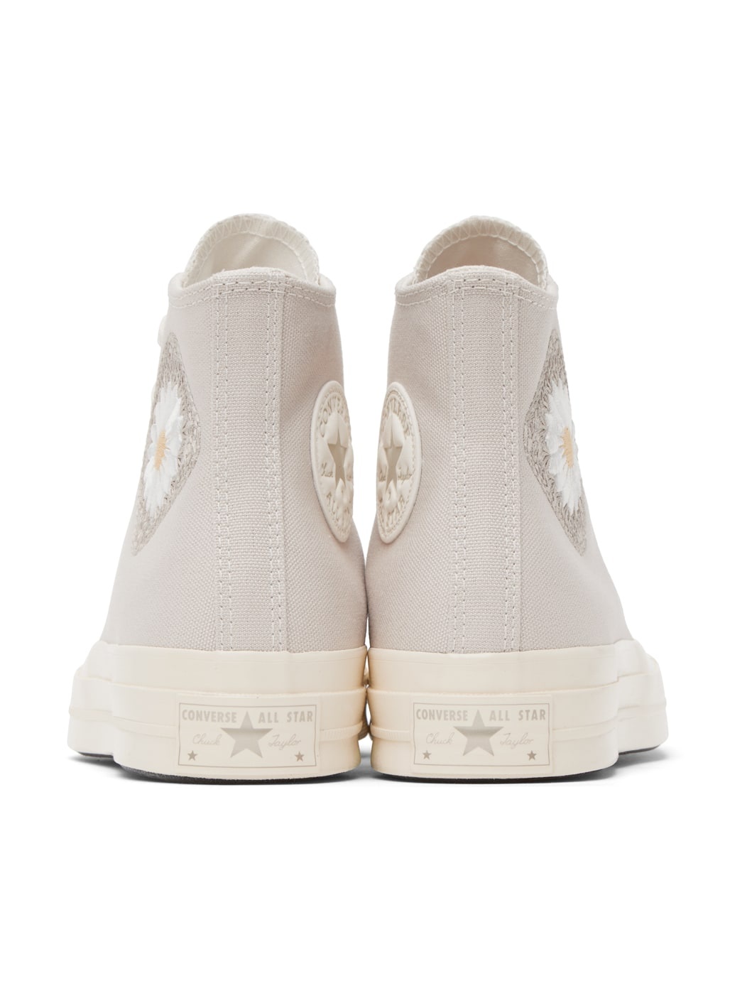 Beige Chuck 70 Festival Florals Sneakers - 2