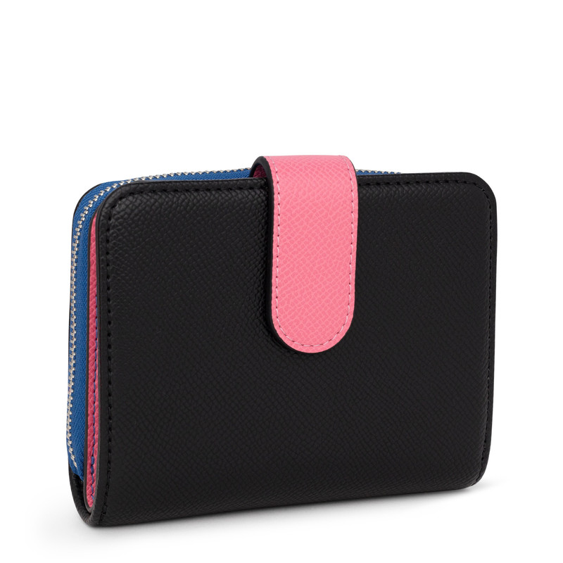 TOUS Small black and blue New Dubai Wallet outlook