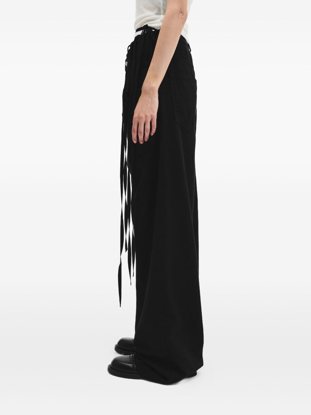 wide-leg high-rise jeans - 3