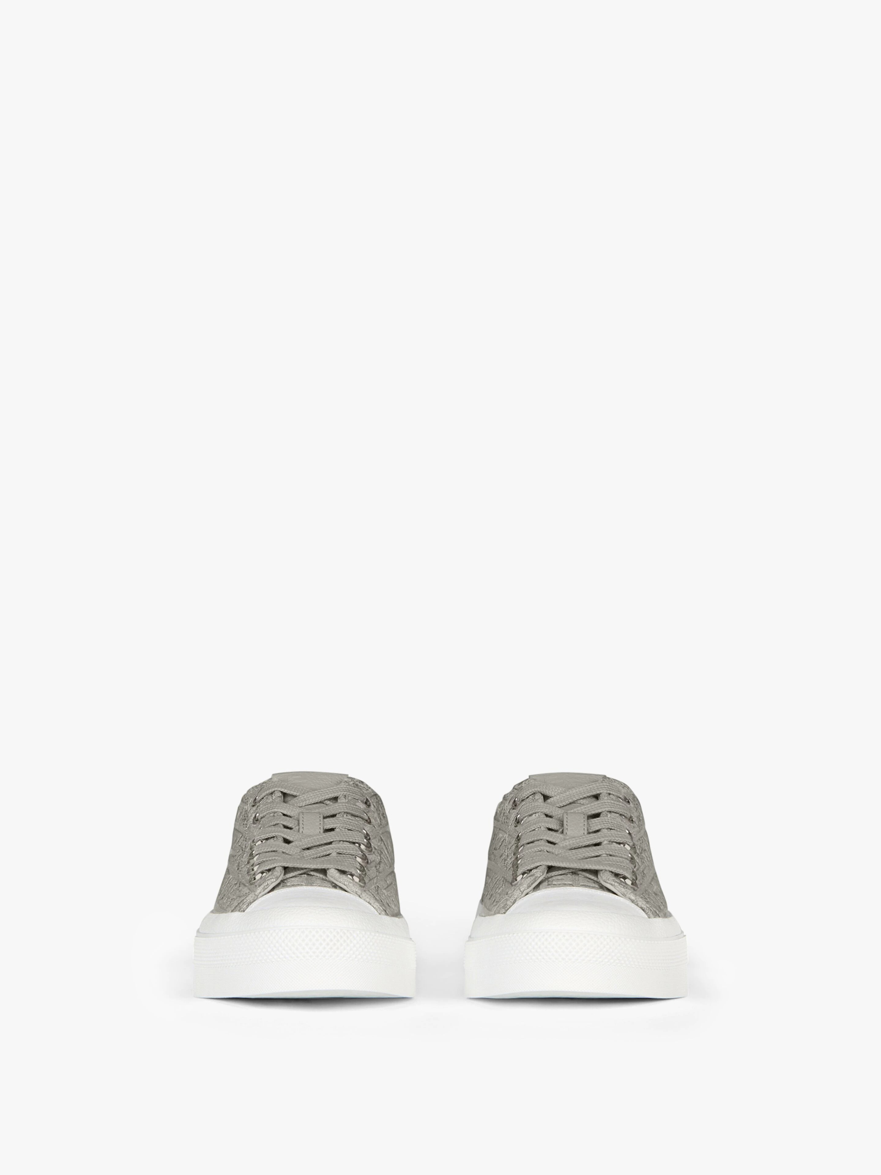 CITY SNEAKERS IN 4G EMBROIDERED CANVAS - 2
