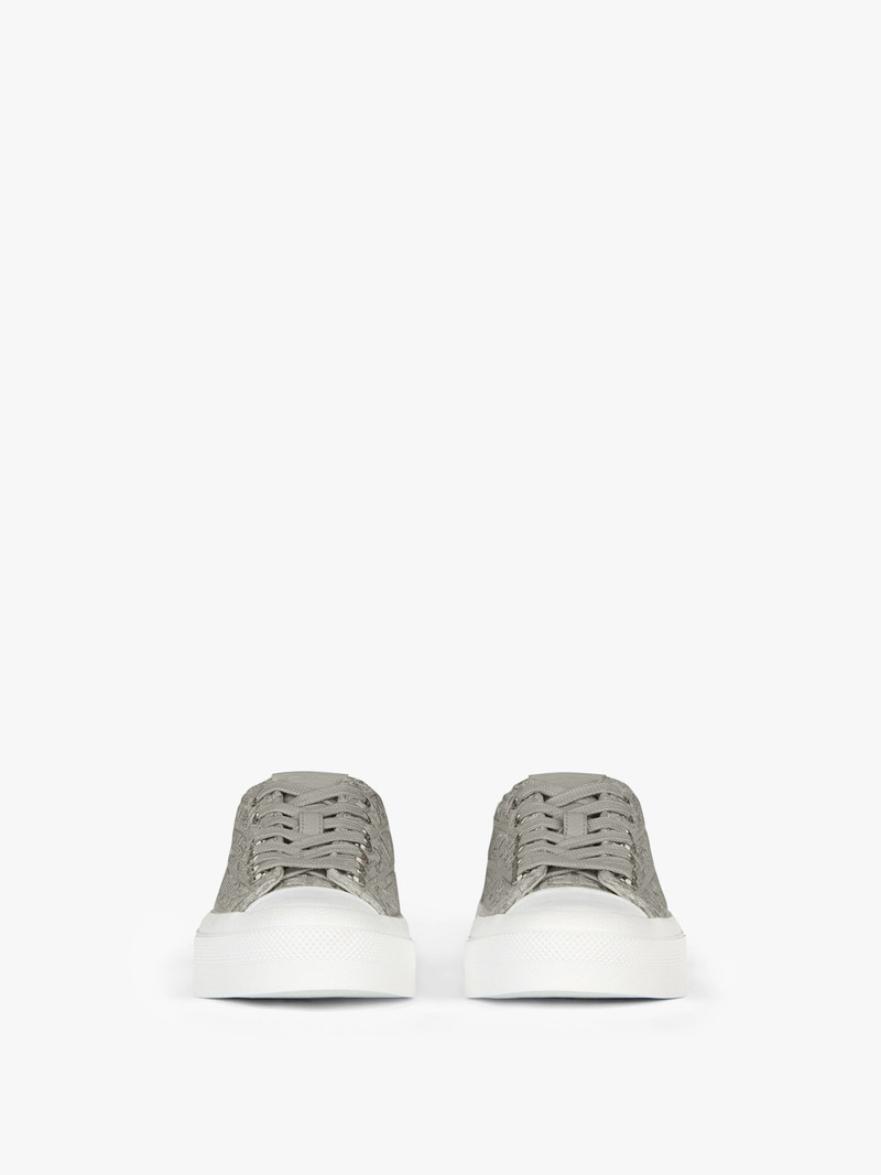 CITY SNEAKERS IN 4G EMBROIDERED CANVAS 2