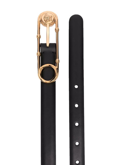 VERSACE Medusa leather belt outlook