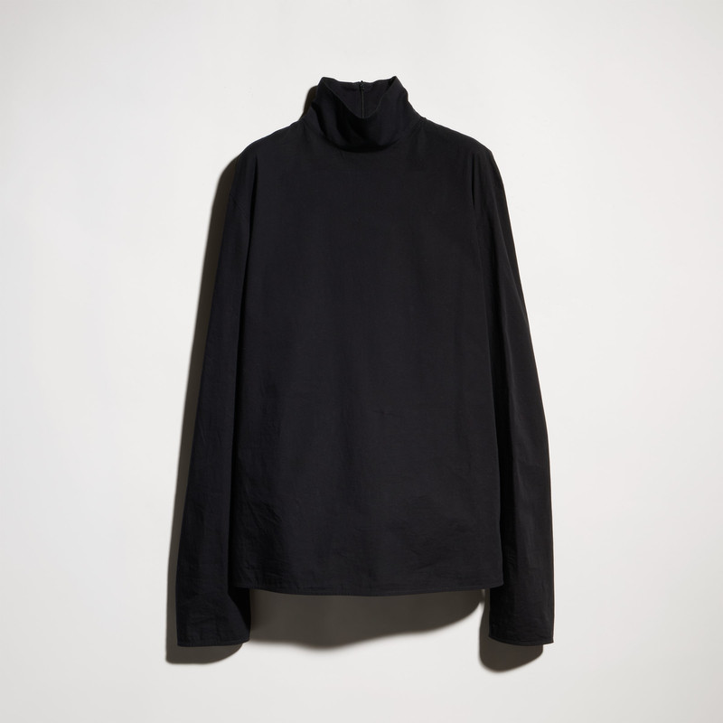 Cotton poplin T-shirt - 1