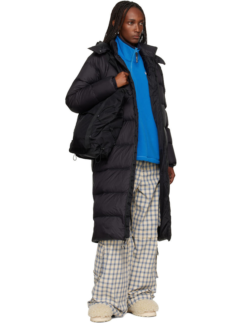 The North Face Black City Long Hooded Down Jacket outlook
