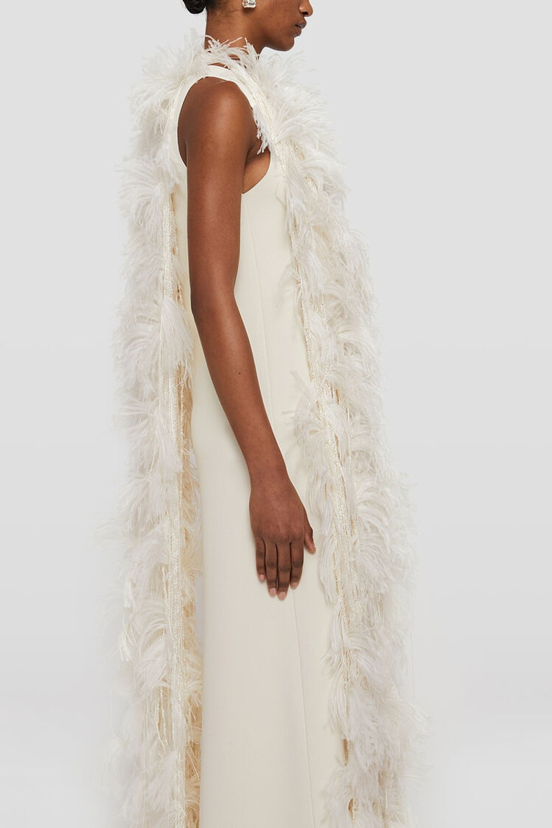 Jil Sander Feather Necklace outlook