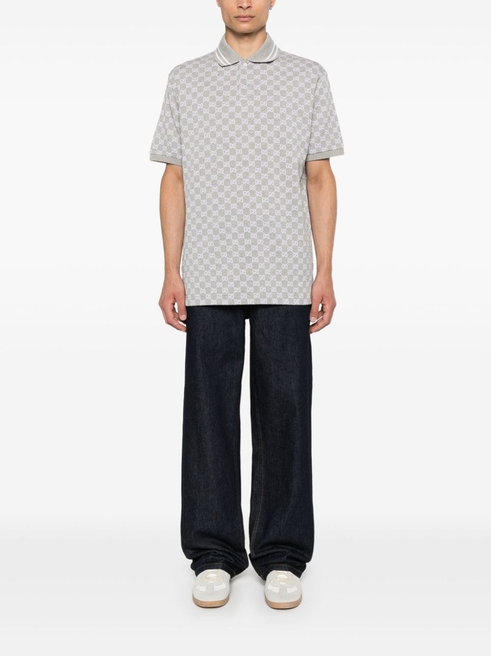 GG jacquard polo shirt - 2