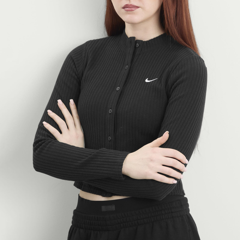 Nike NSW Chill knit Ribbed Cardigan 5