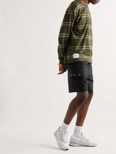 WTAPS Belted Nylon-Taffeta Cargo Shorts outlook