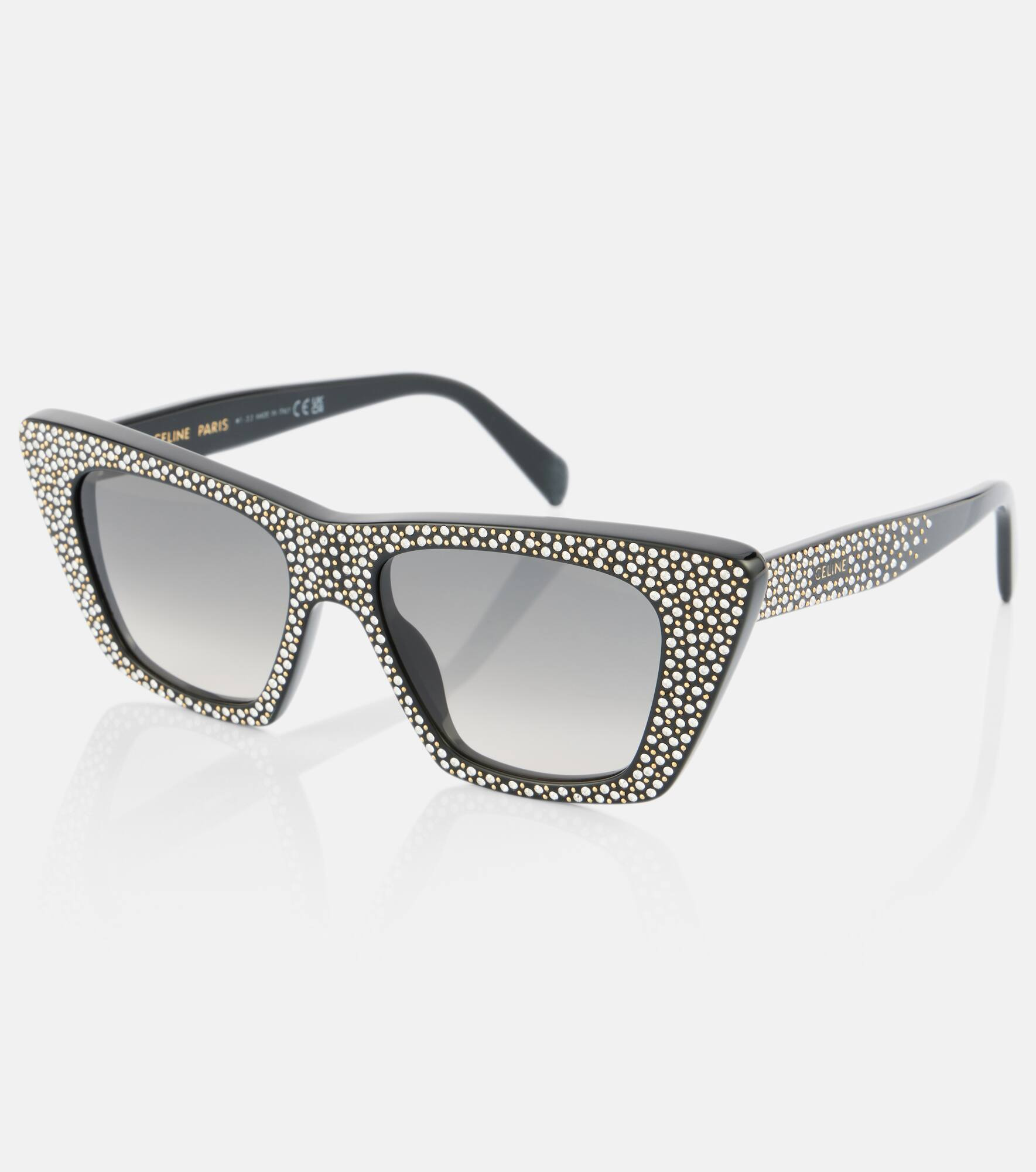 Embellished cat-eye sunglasses - 4
