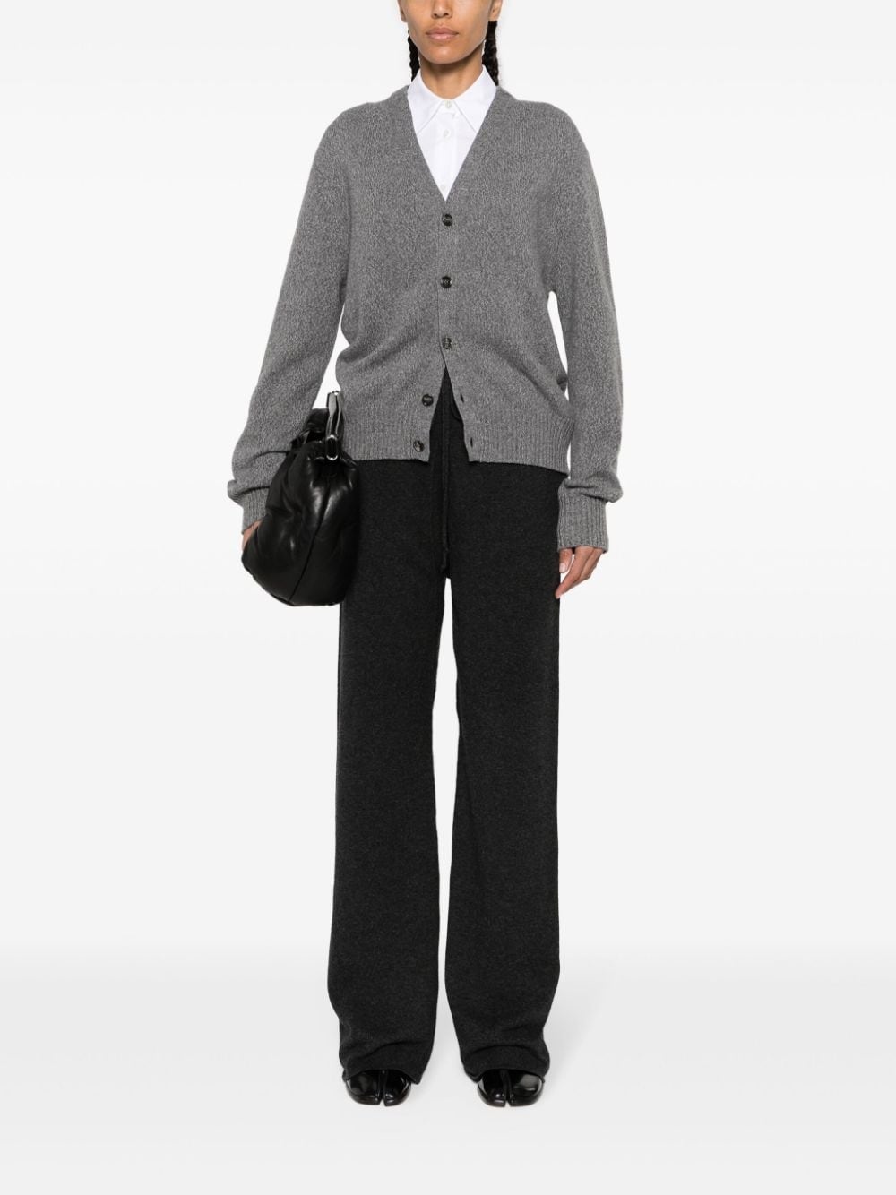 wool-cashmere trousers - 2