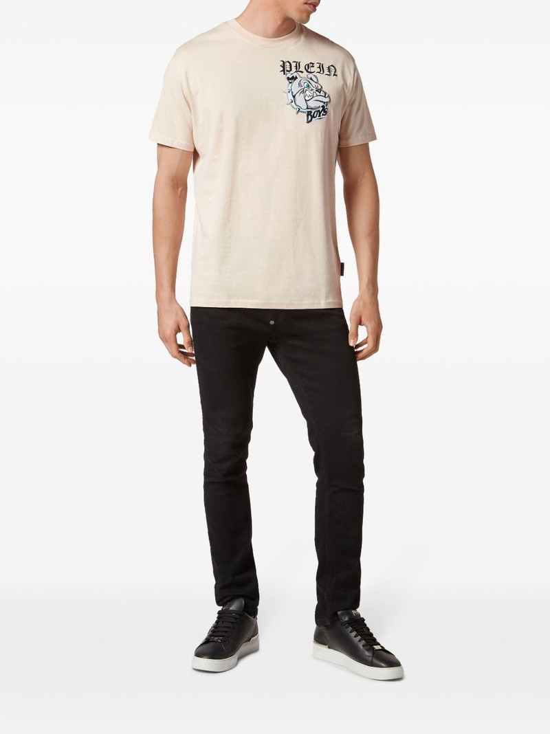 PHILIPP PLEIN Bulldogs cotton T-shirt outlook